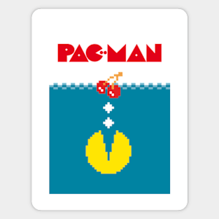 Pac-Man shark poster parody Magnet